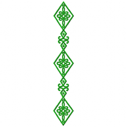 Flowers And Tree Embroidery Design 10